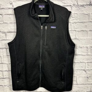 Patagonia Men’s Better Sweater Fleece Vest – Black (XL)